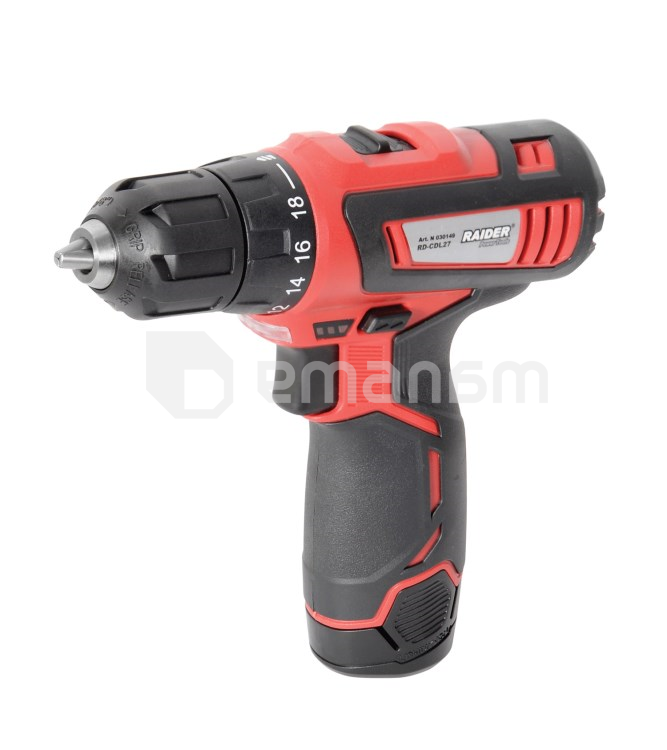აკუმულატორის დრელი-სახრახნისი Raider RD-CDL27 12V