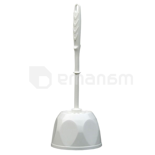 ჯაგრისი უნიტაზისთვის Bisk IZA BRUSH & HOLDER WHITE