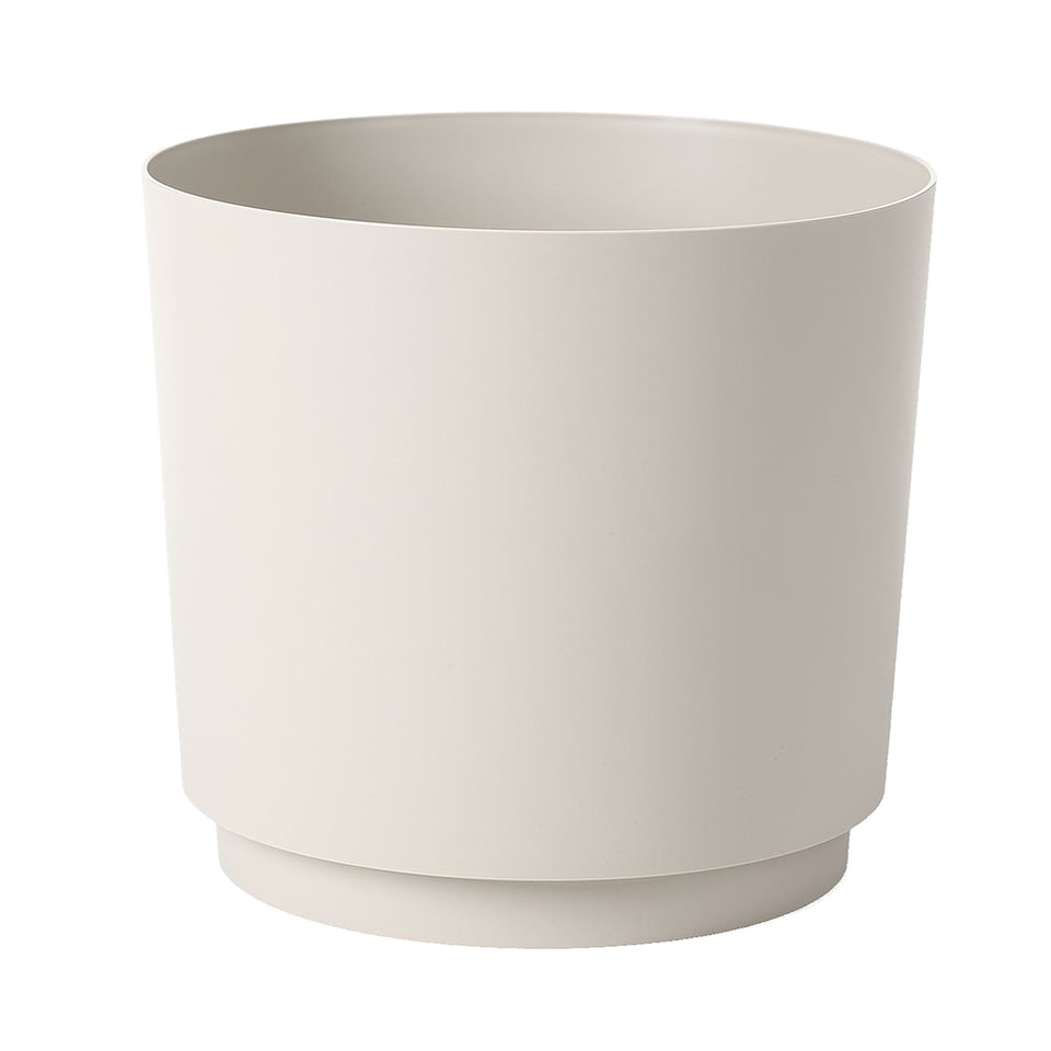 ქოთანი ყვავილის Lamela AURA 280 recycled cover - beige 13L
