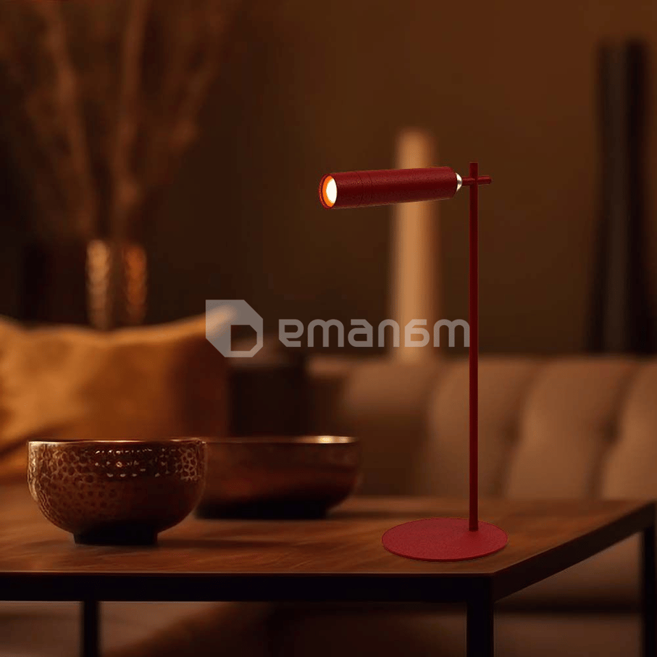 მაგიდის მაგნიტური სანათი V-TAC 3W წითელი ფერი 4000K 300Lm 23043