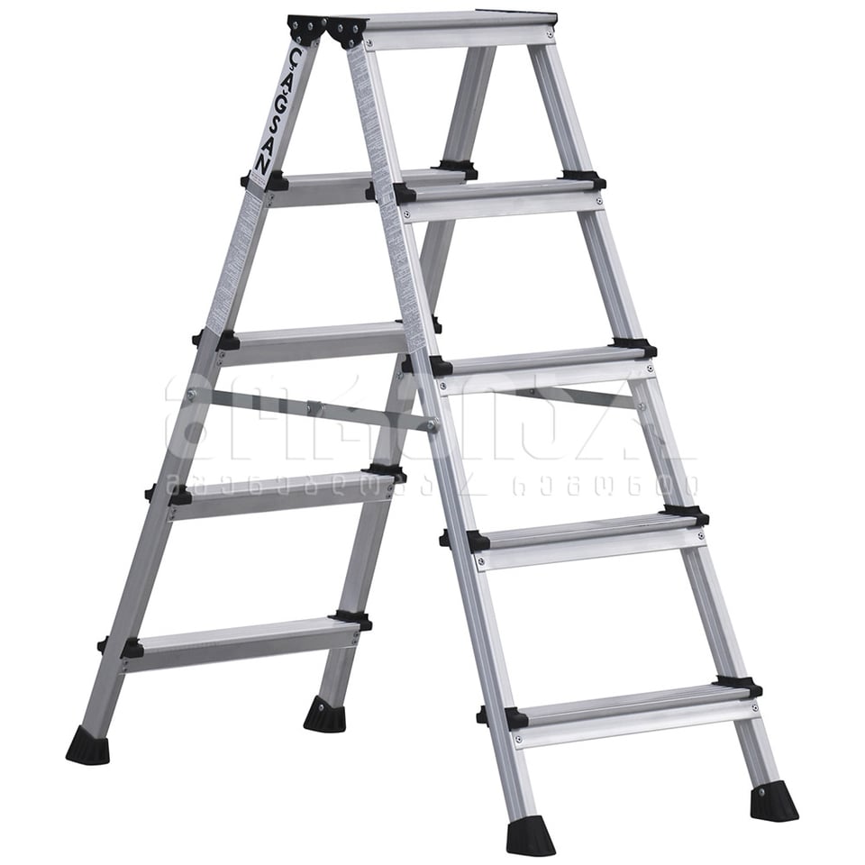 ალუმინის ორმხრივი კიბე 5x5 CGS OL5-LFD115AL