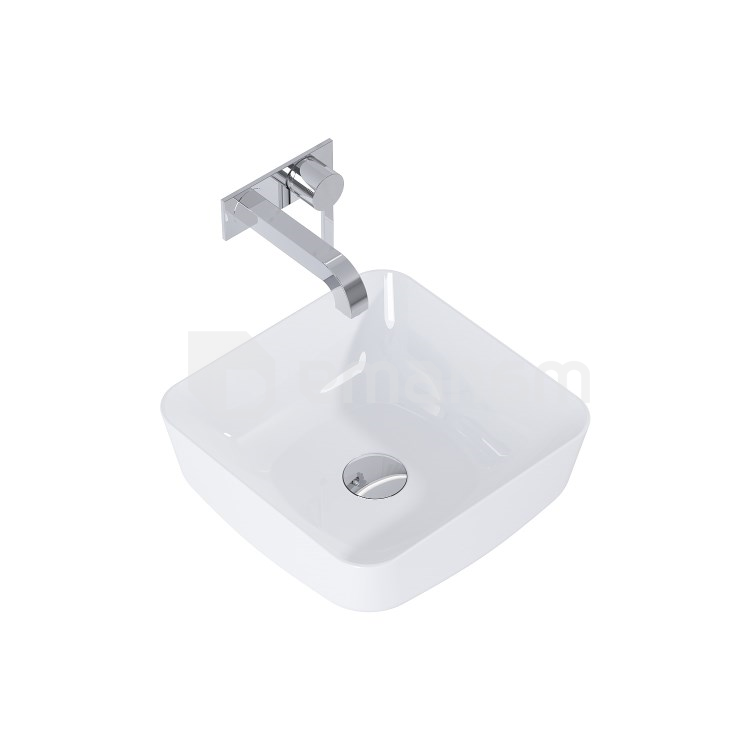 ხელსაბანი დასადები Elita Turda 39x39 თეთრი