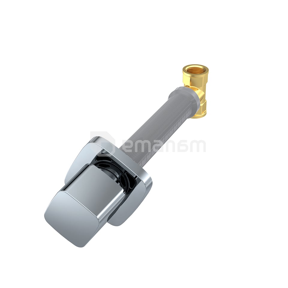 დეკორატიული ვენტილი IZYAPI 10 0079 1/2 Chrome