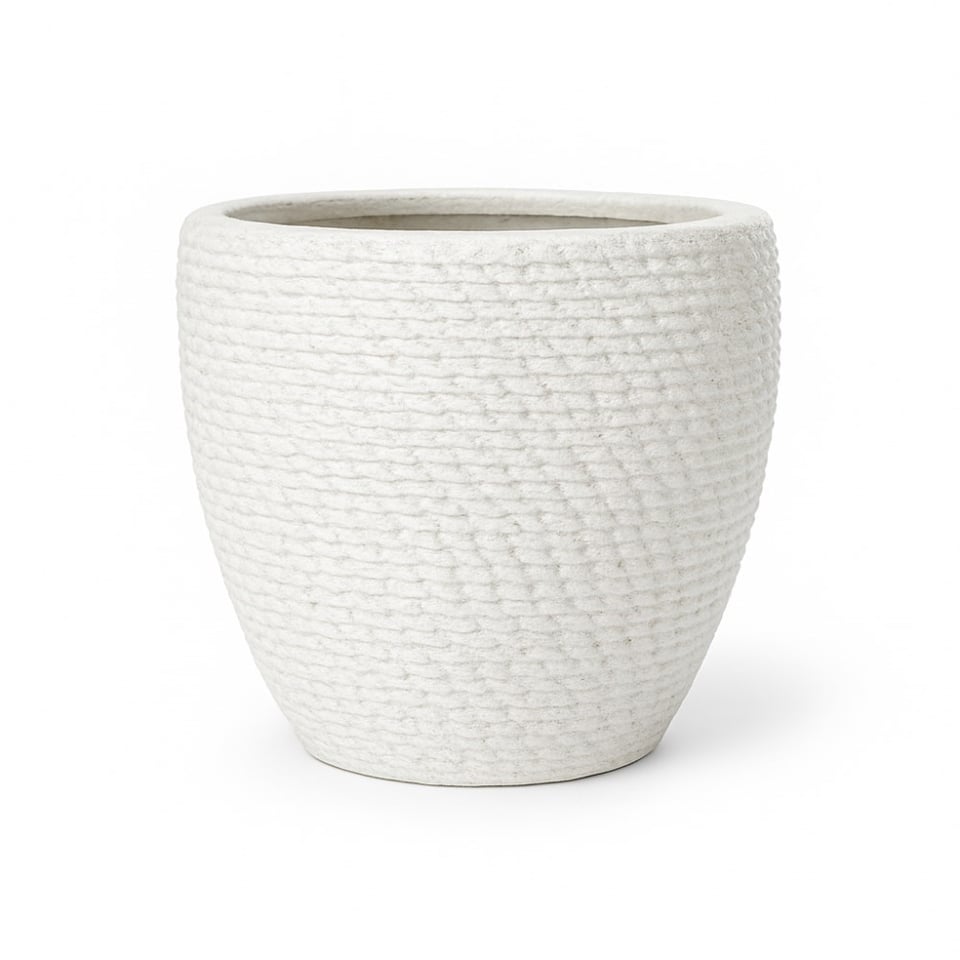 ქოთანი კერამიკული ROPE PLANTER 45/40 W
