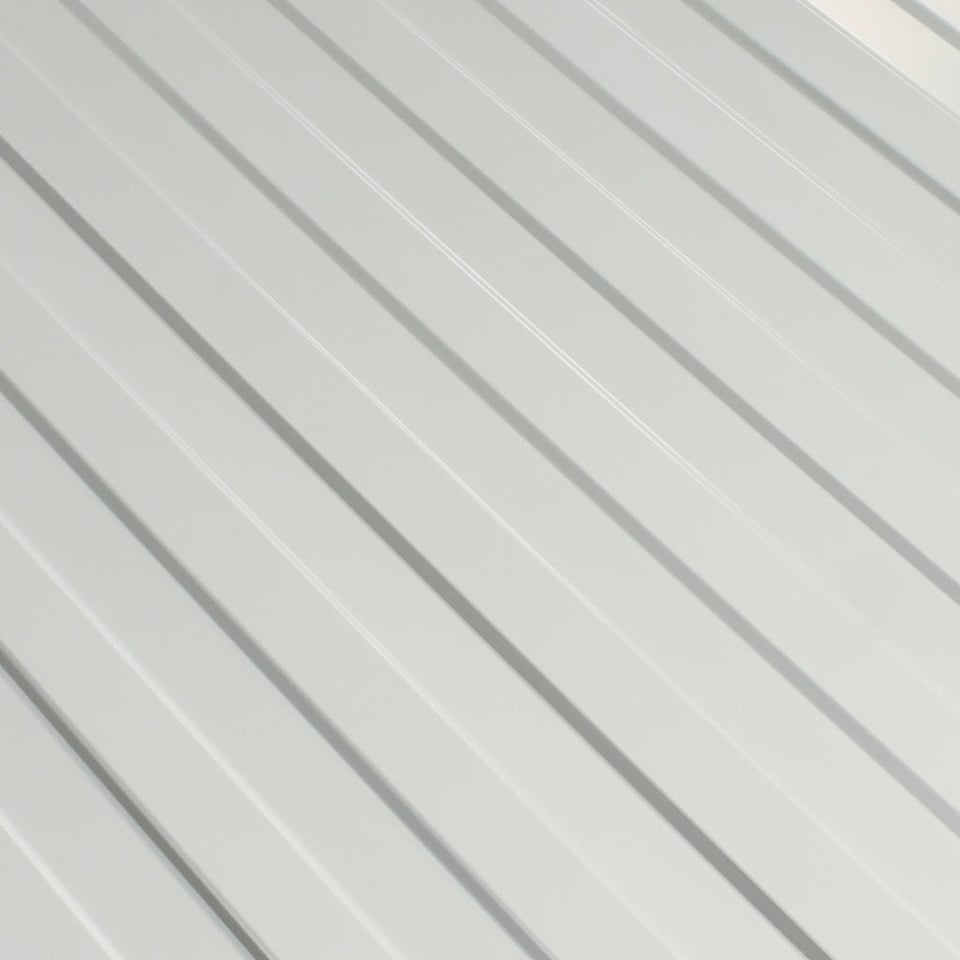 პროფილირებული ფერადი თუნუქი 0.5X1190 პრიალა RAL9002 NOVA