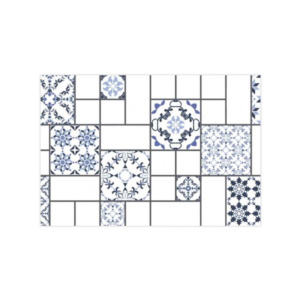 კაფელი Fantasia Blue Motif 30*60