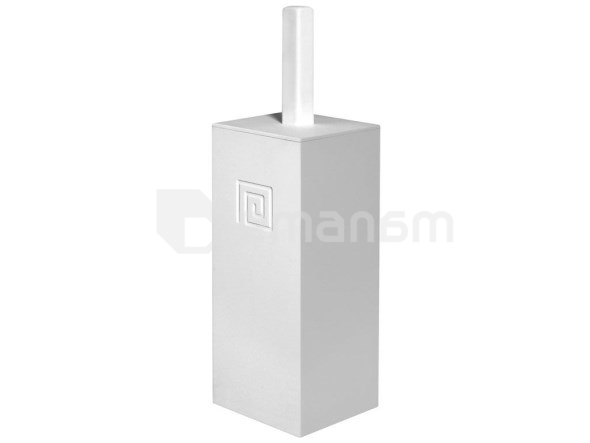 ჯაგრისი უნიტაზისთვის Bisk MEANDER TOILET BRUSH WHITE