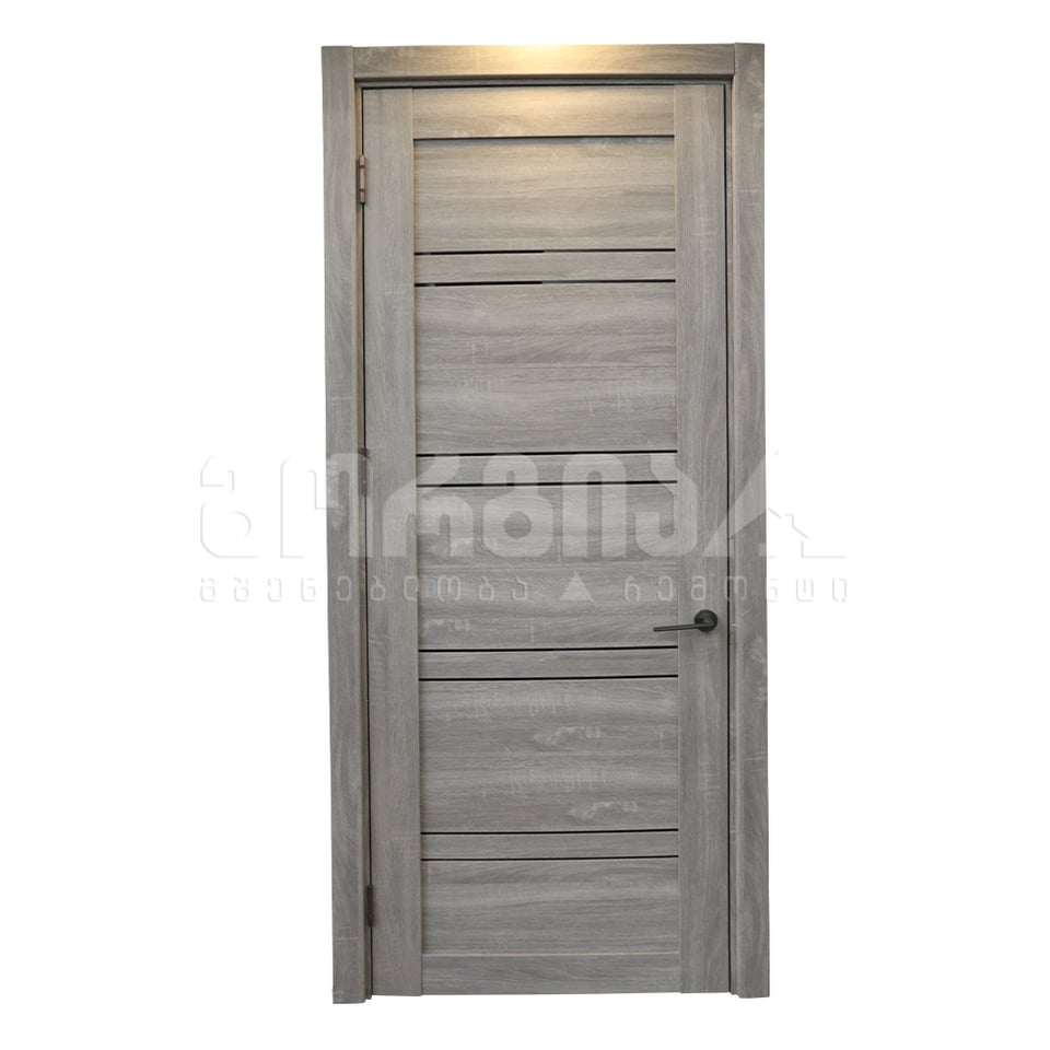 კარი მდფ PVC 215-80 (Art. ECOFM15Ch-ECO GRAY SONOMA-ZP1960)