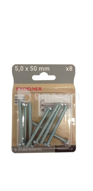 ხრახნი Koelner 8 ც B-82202-0550-OC