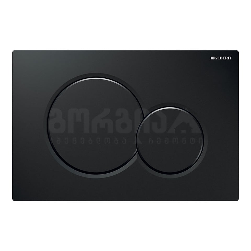 ჩამრეცხი მექანიზმის ღილაკი 115.770.DW.5 Sigma01 dual black