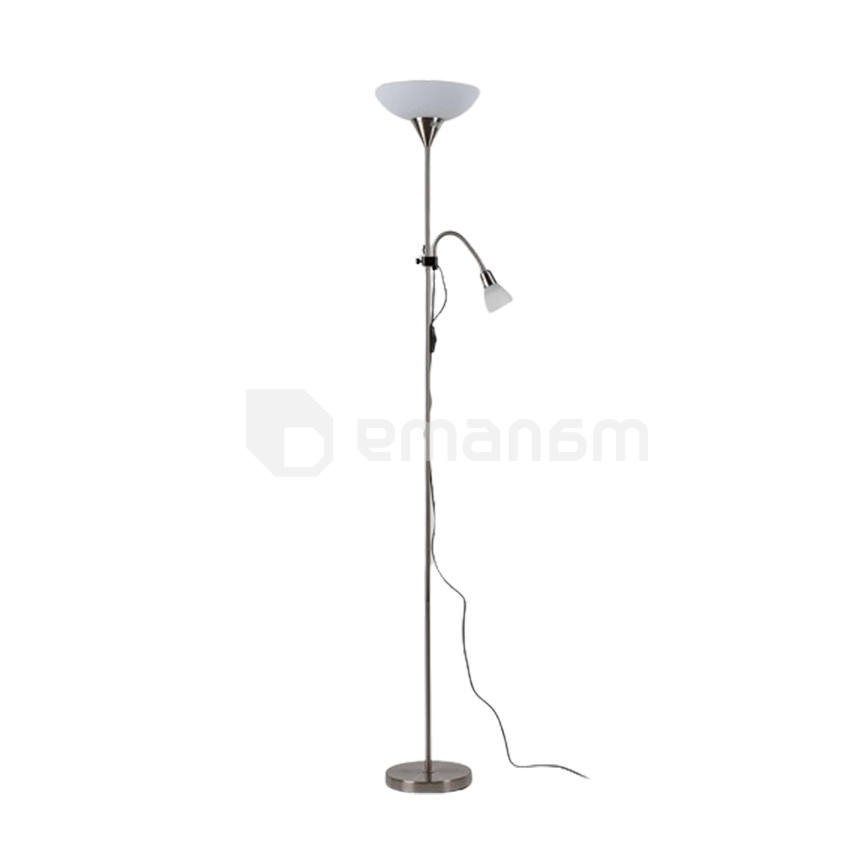 ტორშერი New Light 1 E27 1 Е14 хром белый ML60831C-2x 1653/01/3480