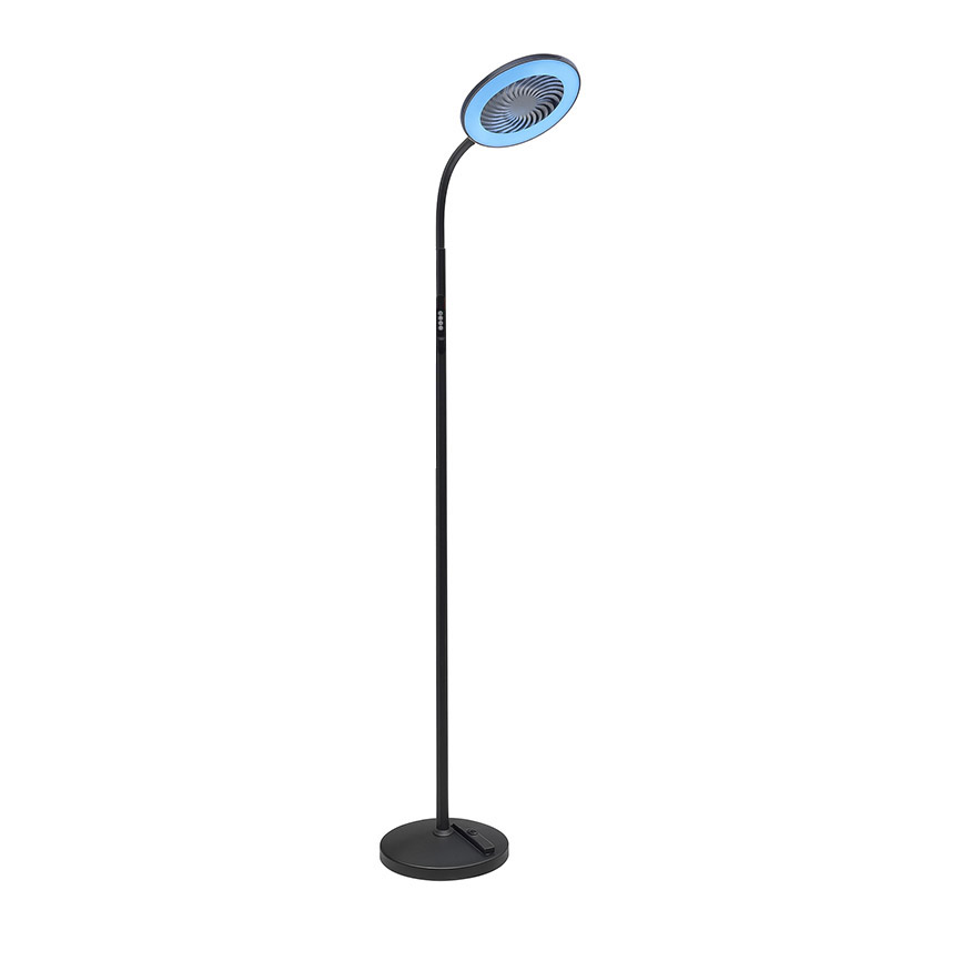 ტორშერი LED 36W TS-FSD-A017 1840მმ ვენტილატორი შავი