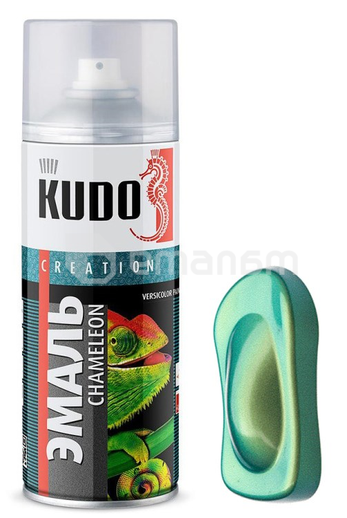 ემალი დეკორატიული Kudo Chameleon KU-C267-4 520 მლ ფირუზისფერი სიმფონია