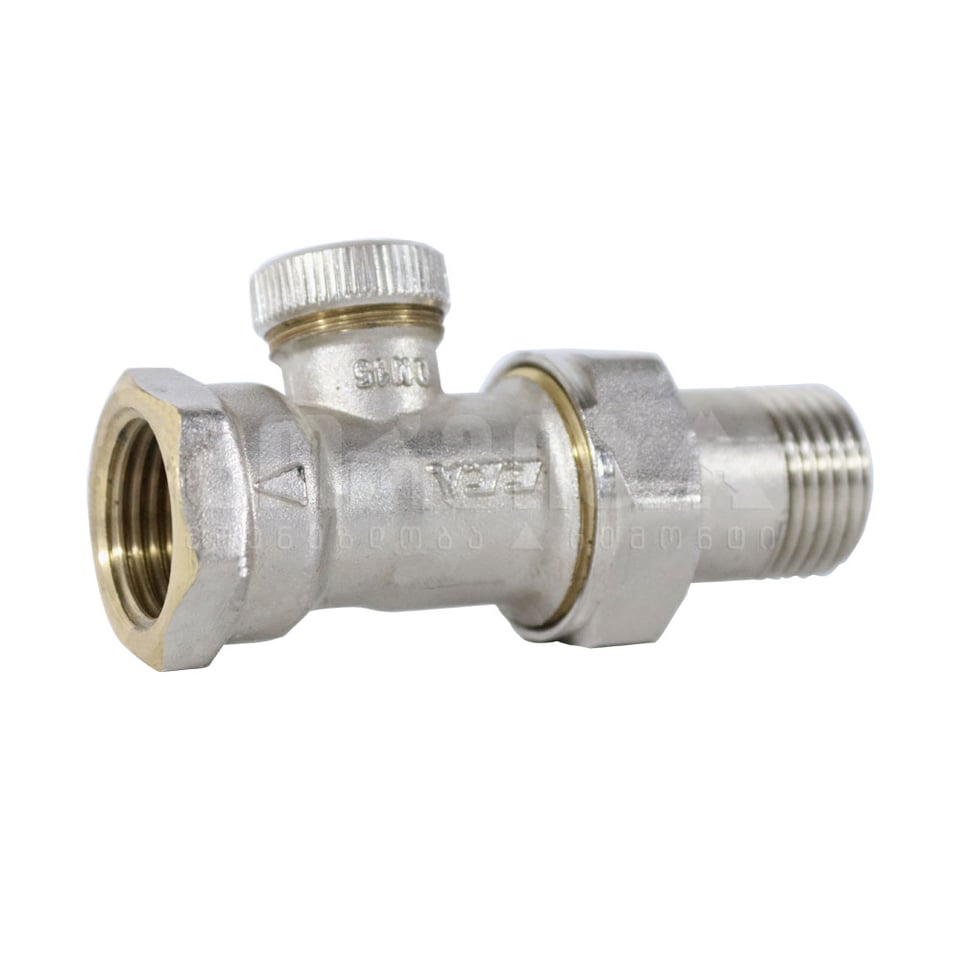 რადიატორის უკუსარქველი პირდაპირი 1/2” GV3 ECA