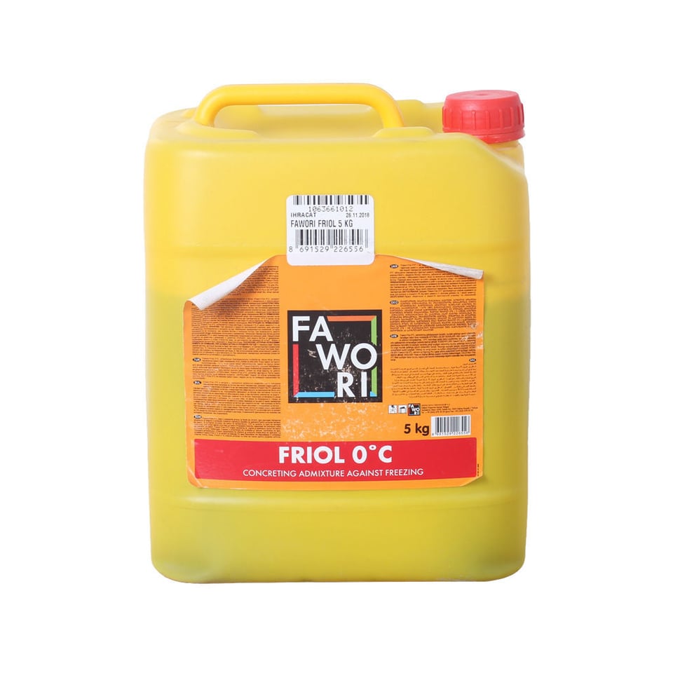მზა დანამატი ბეტონისათვის FAWORI FRIOL 5 კგ