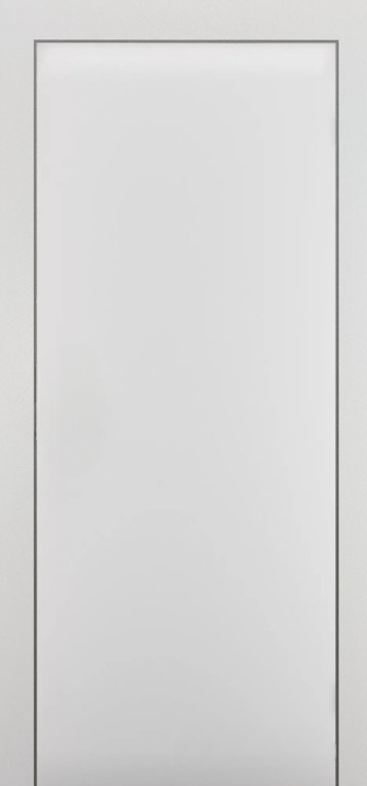 კარის ბლოკი Terminus Solid 801 თეთრი მქრქალი №801 38x700x2150 mm