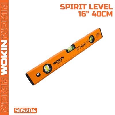 თარაზო Wokin 505204, 40cm, 16\", Spirit Level, Orange