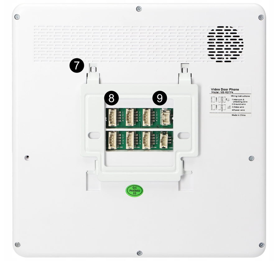ვიდეო დომოფონი ORNO 7 IMAGO VDP-60PMV თეთრი
