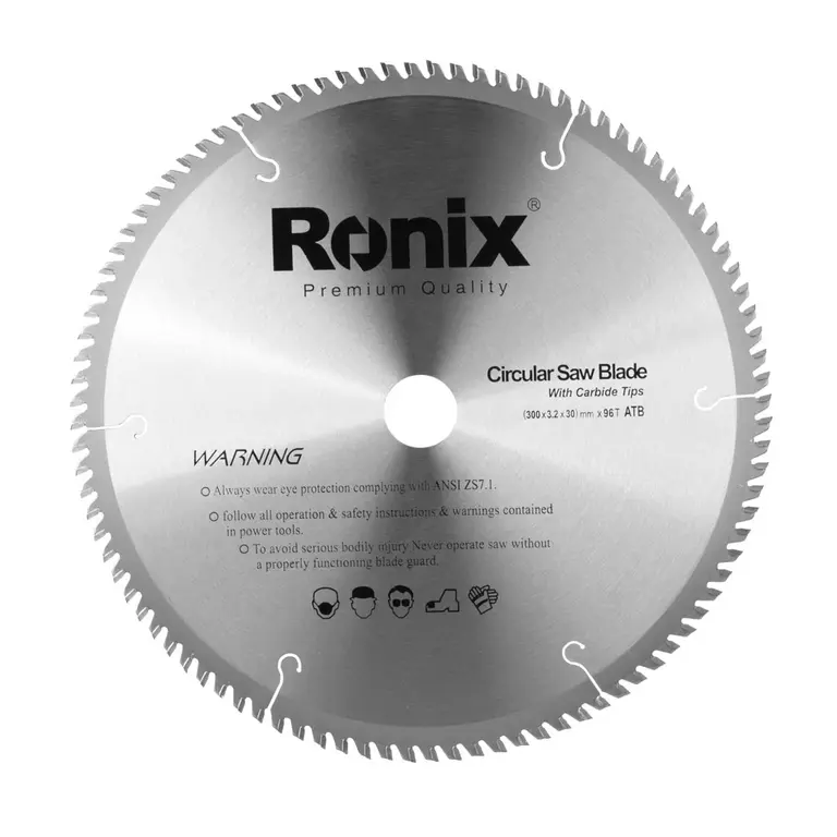 ცირკულარული ხერხის დისკი ATB 96T Ronix RH-5115, 300მმ
