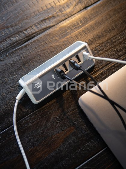 დამტენი მოწყობილობა Brennenstuhl 1,5მ 4хUSB А 1xUSB C