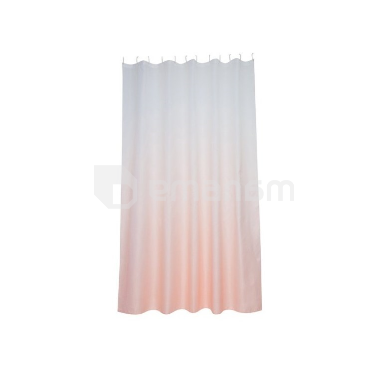 აბაზანის ფარდა MSV Sugar Rose Pastel 180x200 სმ