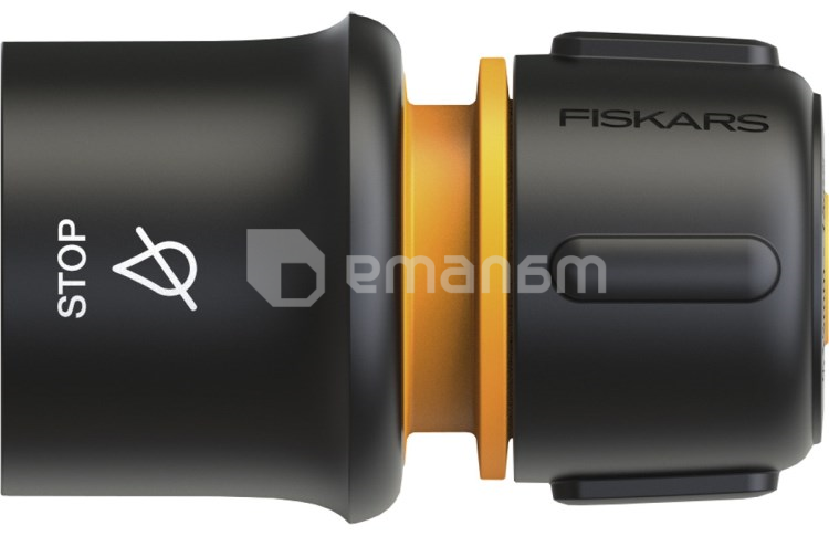 კონექტორი Fiskars QuHoseConnSTOP13-15mm(1/2-5/8")