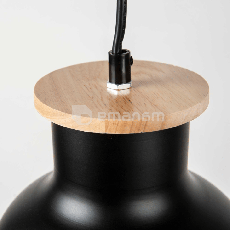საკიდი New Light 1 E27 შავი MD50823-1 1653/01/3688