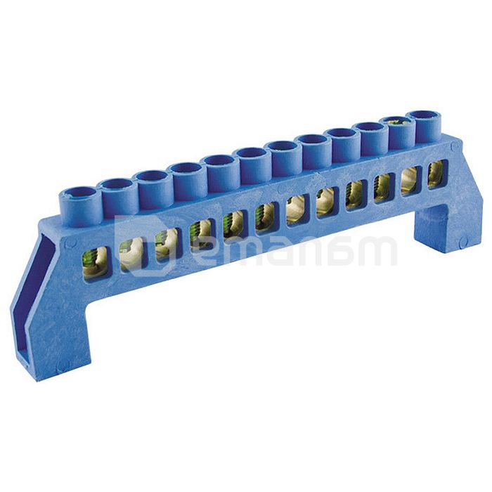 სალტე "N" დამიწება-ნული იზოლატორში TDM SQ0801-0025 8x12 12 ჯგუფი