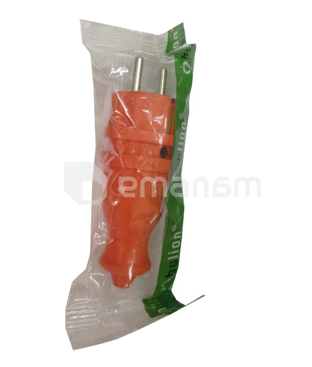 კაუჩუკის ელექტროჩანგლის ბუდე ByLion IP44 16A ნარინჯისფერი