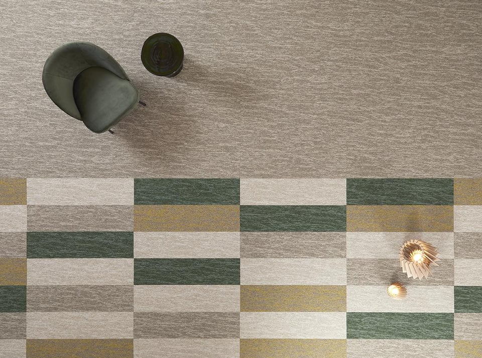 რბილი იატაკის ფილა Grain, 33 კლასი, მძიმე კომერციული დატვირთვა