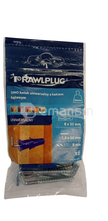 დიუბელი უნივერსალური  Koelner 8x32 mm 6 pcs R-S3--08K/6