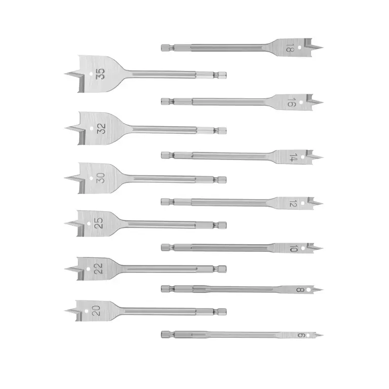ხის ბურღების ნაკრები Ronix RH-5300, 13ც.