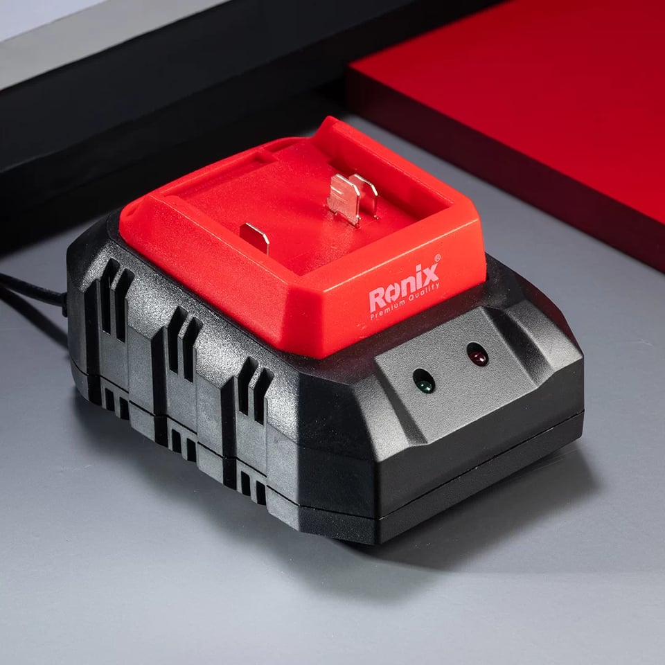 სწრაფი დამტენი Ronix-8693, 22V, 4A