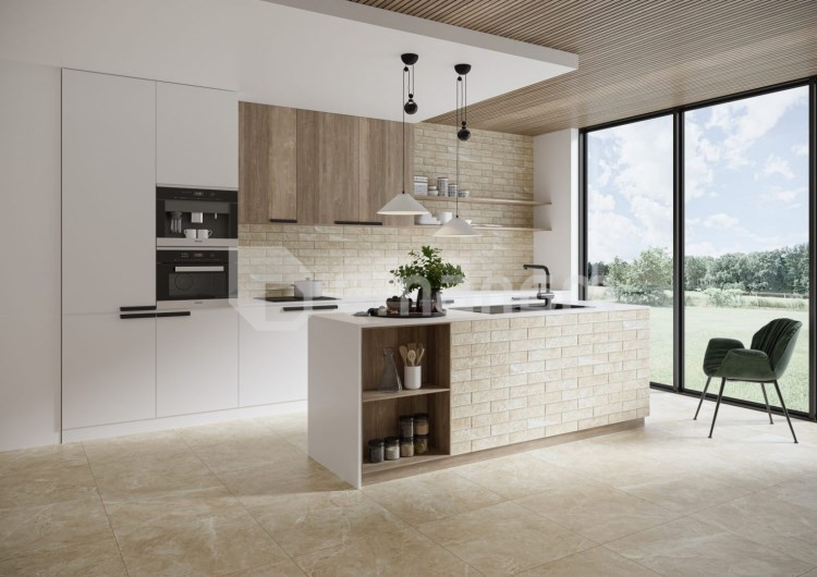 კერამოგრანიტი Cerrad Rapid Beige 74x300x9 მმ