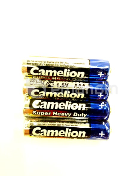 ელემენტი Camelion Super Heavy Duty ელემენტი AAA ზომის 1.5ვ, 4ც შეკვრა R03P-SP4B