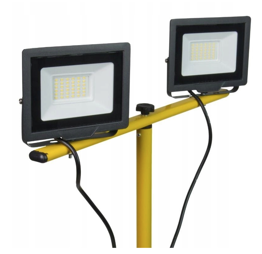 პროჟექტორი შტატივი DPM LED 2 50W 4500K 7000Lm h1400 IP65 ST2X50