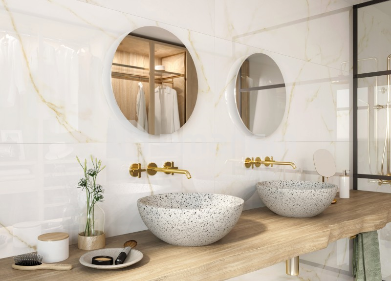 კერამოგრანიტი Halcon ceramicas P GALA ORO PL 9,5 R PRI 60X120სმ