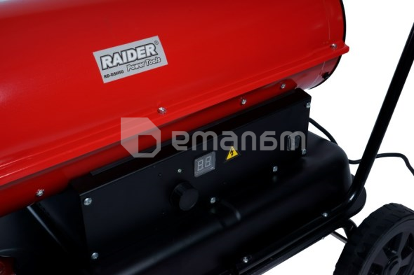 დიზელის თბოზარბაზანი RAIDER RD-DSH50 50kW