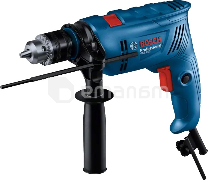 დარტყმითი დრელი Bosch Professional GSB 600 600W