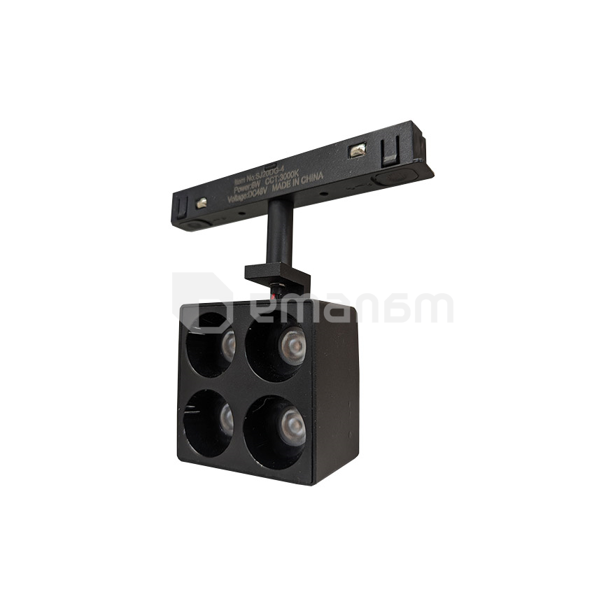 მაგნიტური სანათი Track Hub LED 6W 3000k SJ20DG-4