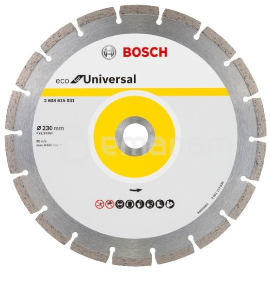 ალმასის დისკი Bosch ECO Universal 230х22.23 მმ