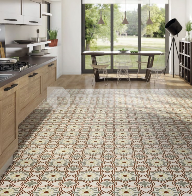 იატაკის ფილა Practika Pvto HIDRAULICO VIGO 33.3x33.3