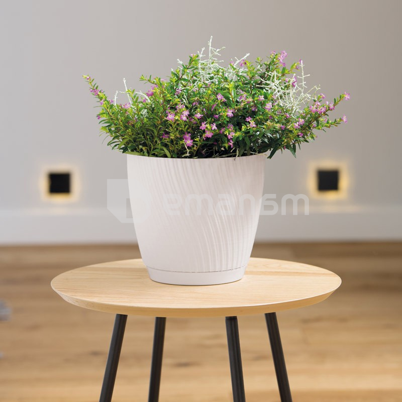 საყვავილე ქოთანი სადგამით FORM PLASTIC Mika 19 მწვანე