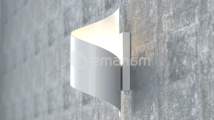 ბრა EMIBIG SPINER G9 1x MAX 60W თეთრი