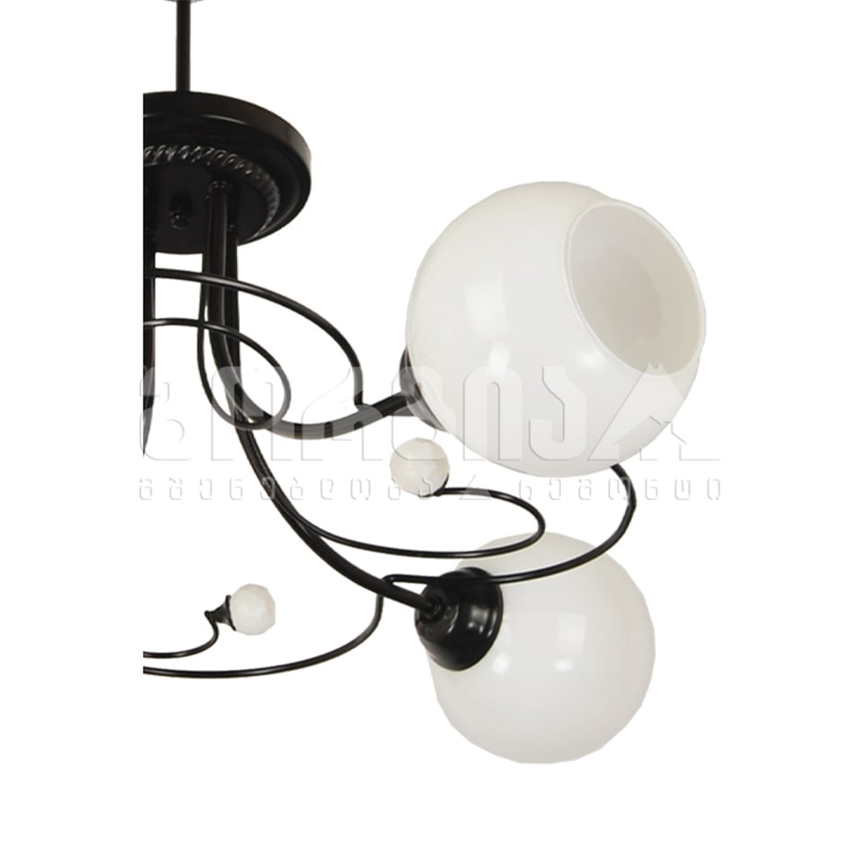 ჭაღი 51826/4 City (შავი) - Venon