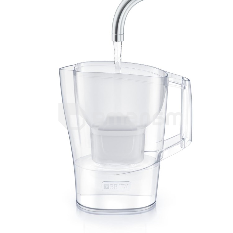 წყლის ფილტრი-დოქი  BritaAluna XL Me4w white mxplus Cu Emeao 3. 2.4L
