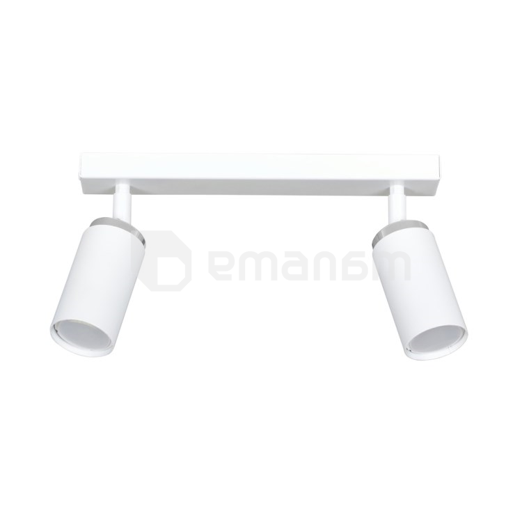 სპოტი 2 EMIBIG HERA თეთრი GU10 2x MAX 30W