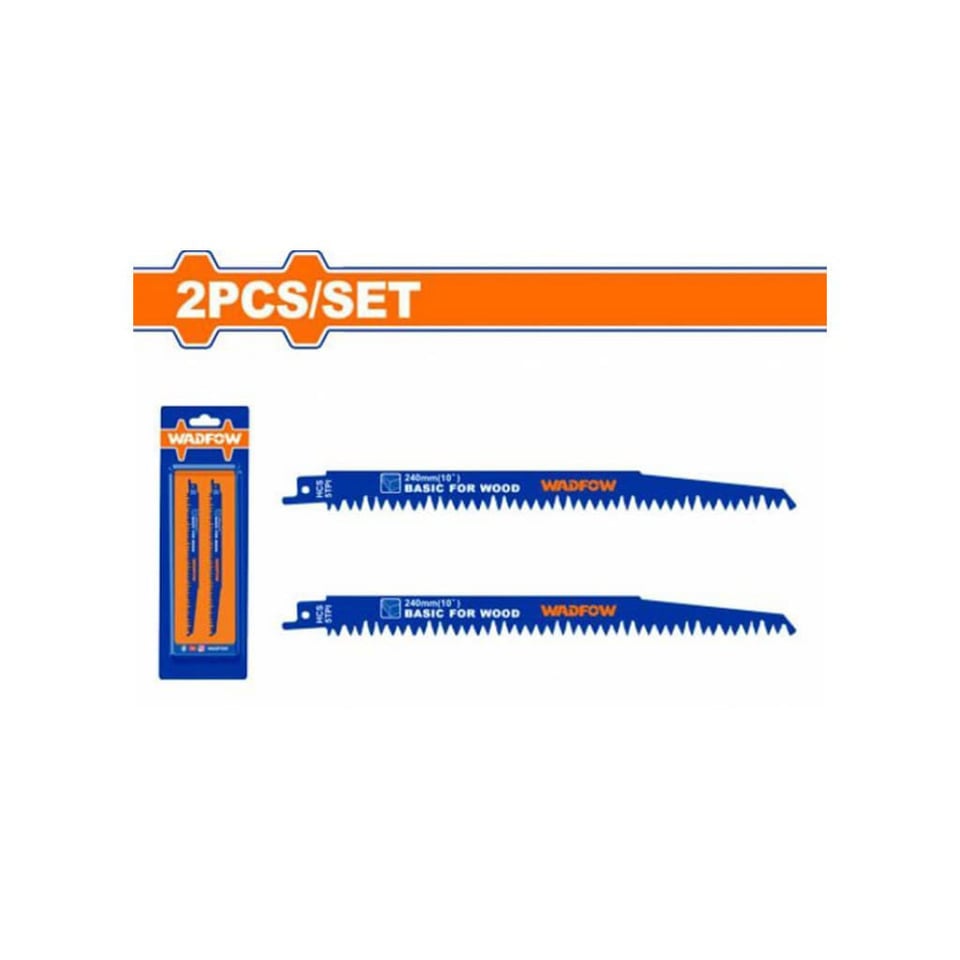ბეწვა ხერხის პირი ხისთვის 9.5" (WJT1531L) WADFOW
