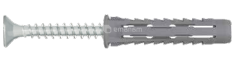 დიუბელი უნივერსალური Koelner UNIPLUG 8x40 მმ სჭვალით 10 ც B-UNIFIX-08+D  ბლისტი