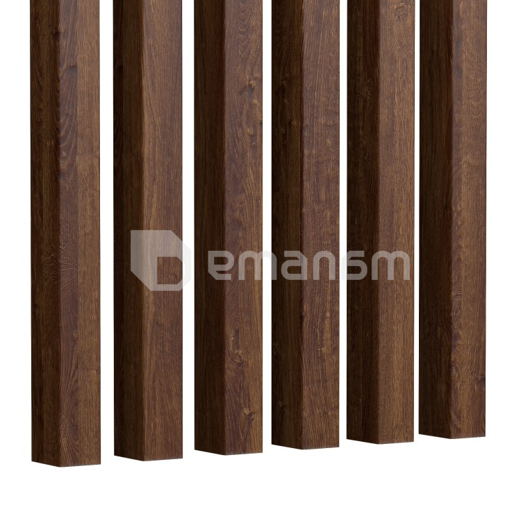 ლარტყა დეკორატიული Foge 280x3x4 სმ მუხა ათენის 6 ც